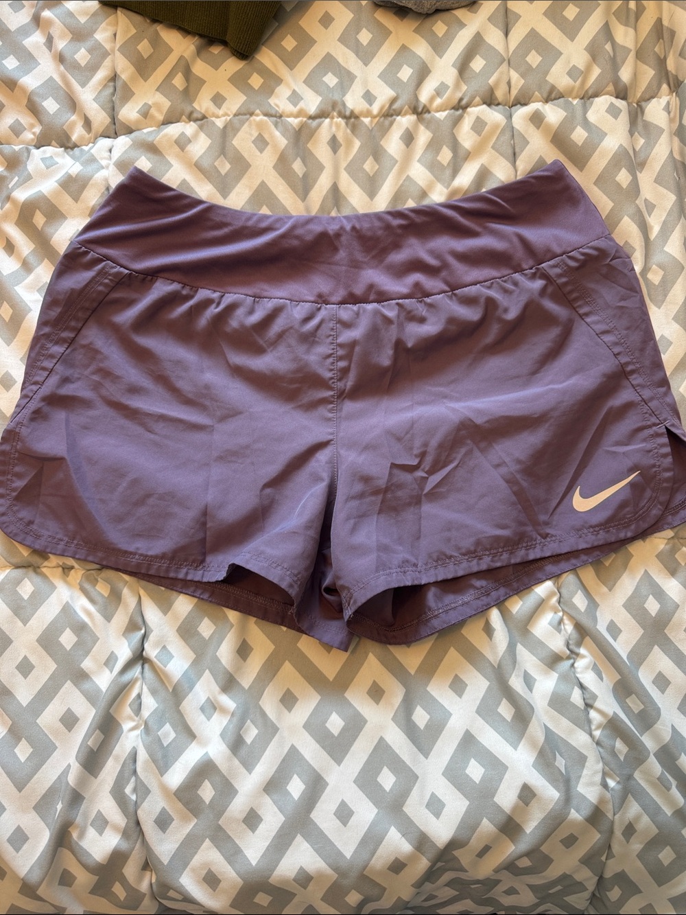 Nike Women's Lavender Running Shorts